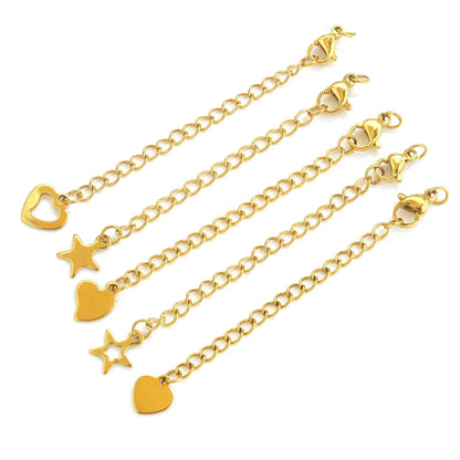 stainless steel chains.