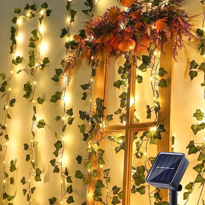 VineGlow lanterns with flowers and leaves