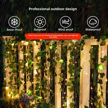 VineGlow lanterns with flowers and leaves