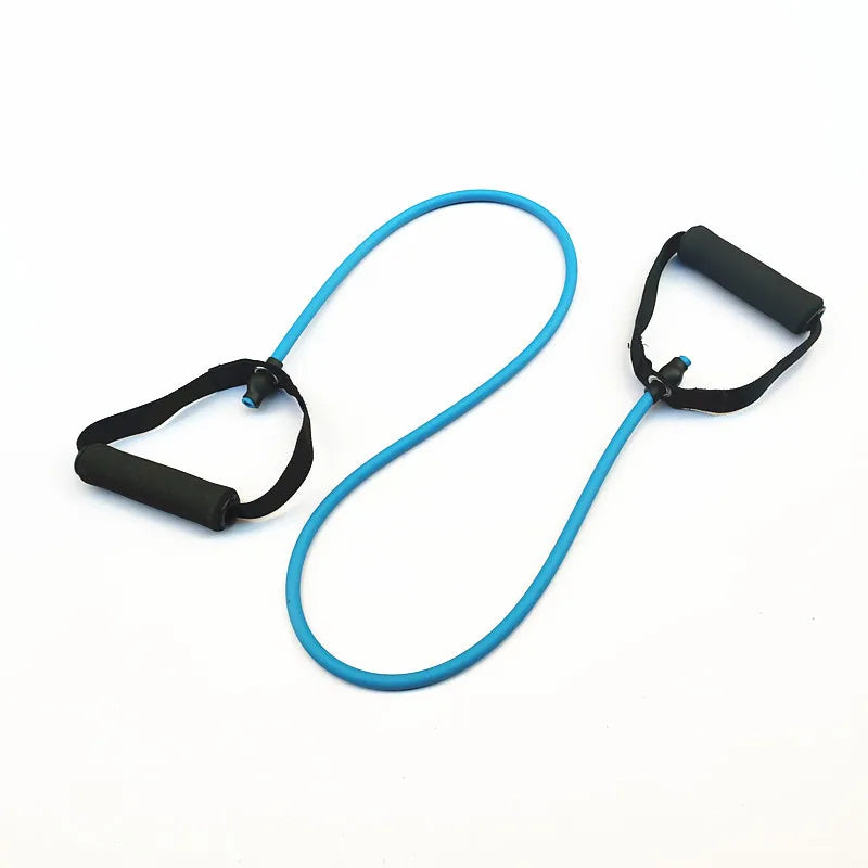Motståndsband med handtag, träningsband, träningsband med handtag för män och kvinnor, styrketräningsutrustning för hemmabruk 