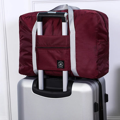 New Nylon Foldable Travel Bags Unisex Large Capacity Shoulder Bag Luggage Women WaterProof Handbags Travel Bags