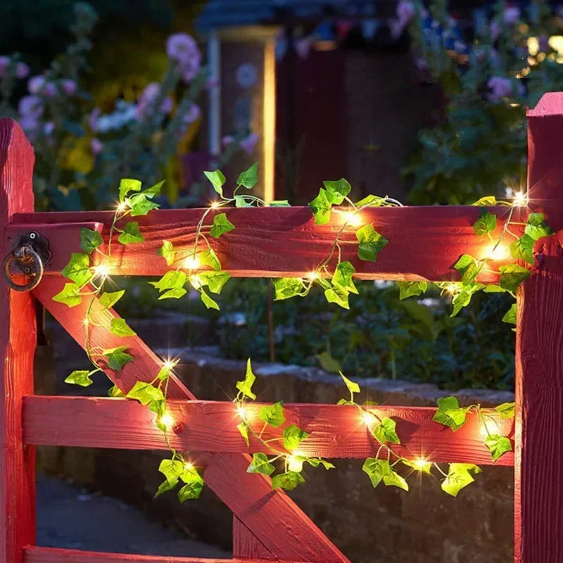 VineGlow lanterns with flowers and leaves
