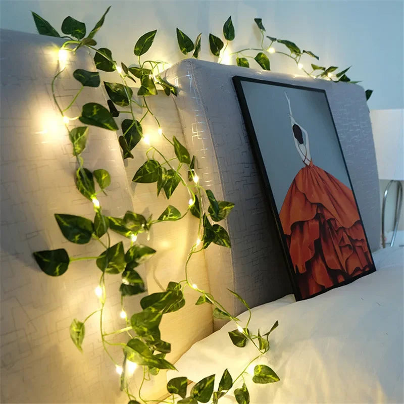 VineGlow lanterns with flowers and leaves